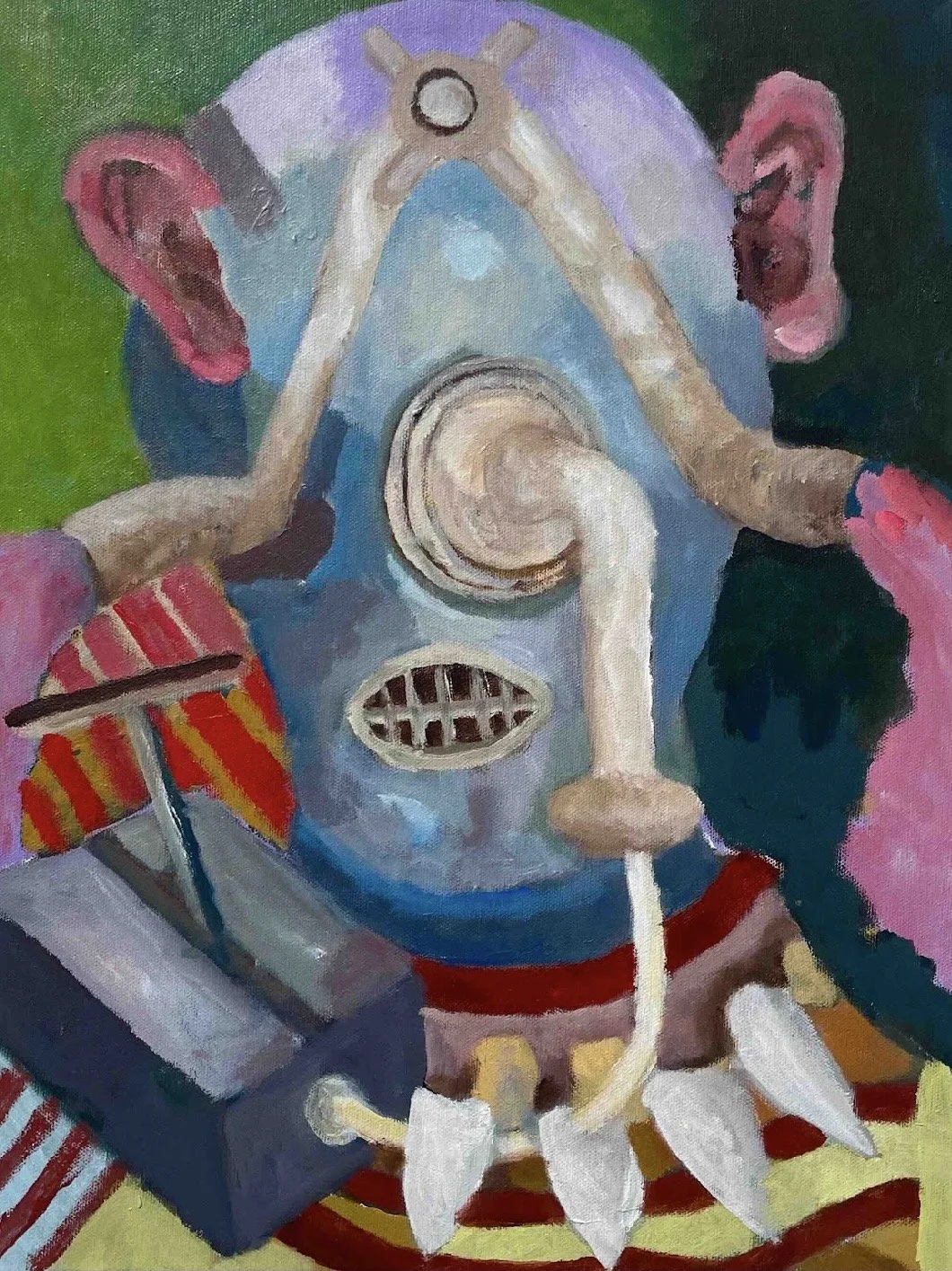  Head 2, 2026, acrylic on canvas, 51 x 40.5cm&nbsp; &nbsp;&nbsp;&nbsp;&nbsp;&nbsp;&nbsp;&nbsp;&nbsp;&nbsp;&nbsp;&nbsp;&nbsp;&nbsp;&nbsp;&nbsp;&nbsp;&nbsp;&nbsp;&nbsp;&nbsp;&nbsp;&nbsp;&nbsp;&nbsp;&nbsp;&nbsp;&nbsp;&nbsp;&nbsp;&nbsp;&nbsp;&nbsp;&nbsp;