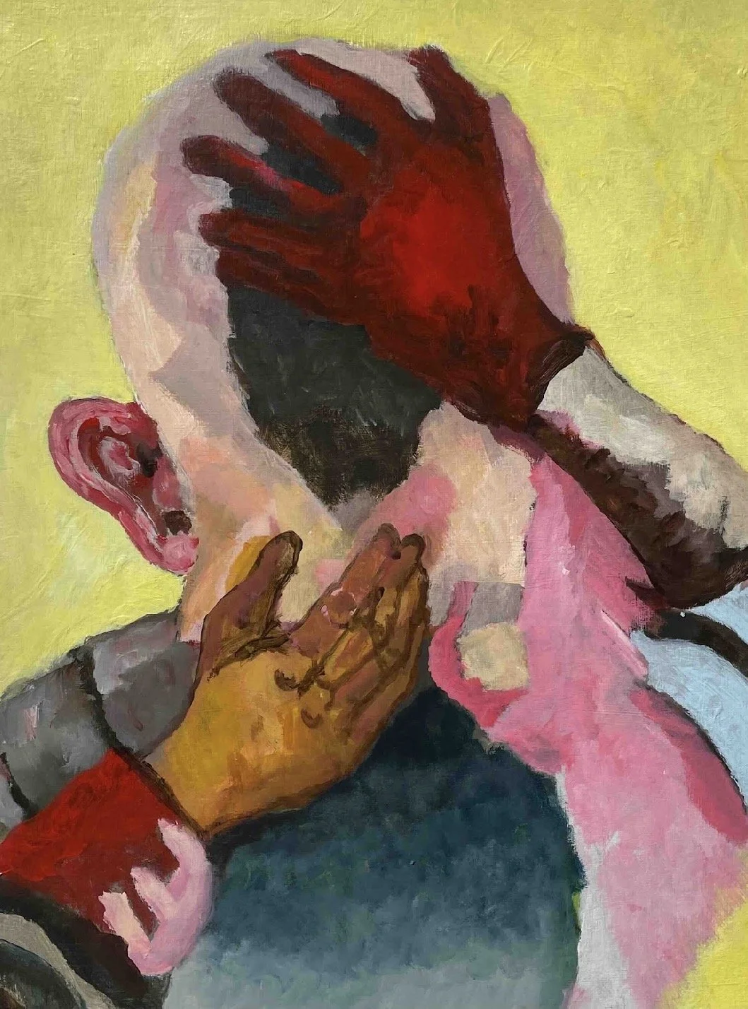  Head 4, 2026, acrylic on canvas, 51 x 40.5cm&nbsp; &nbsp;&nbsp;&nbsp;&nbsp;&nbsp;&nbsp;&nbsp;&nbsp;&nbsp;&nbsp;&nbsp;&nbsp;&nbsp;&nbsp;&nbsp;&nbsp;&nbsp;&nbsp;&nbsp;&nbsp;&nbsp;&nbsp;&nbsp;&nbsp;&nbsp;&nbsp;&nbsp;&nbsp;&nbsp;&nbsp;&nbsp;&nbsp;&nbsp;