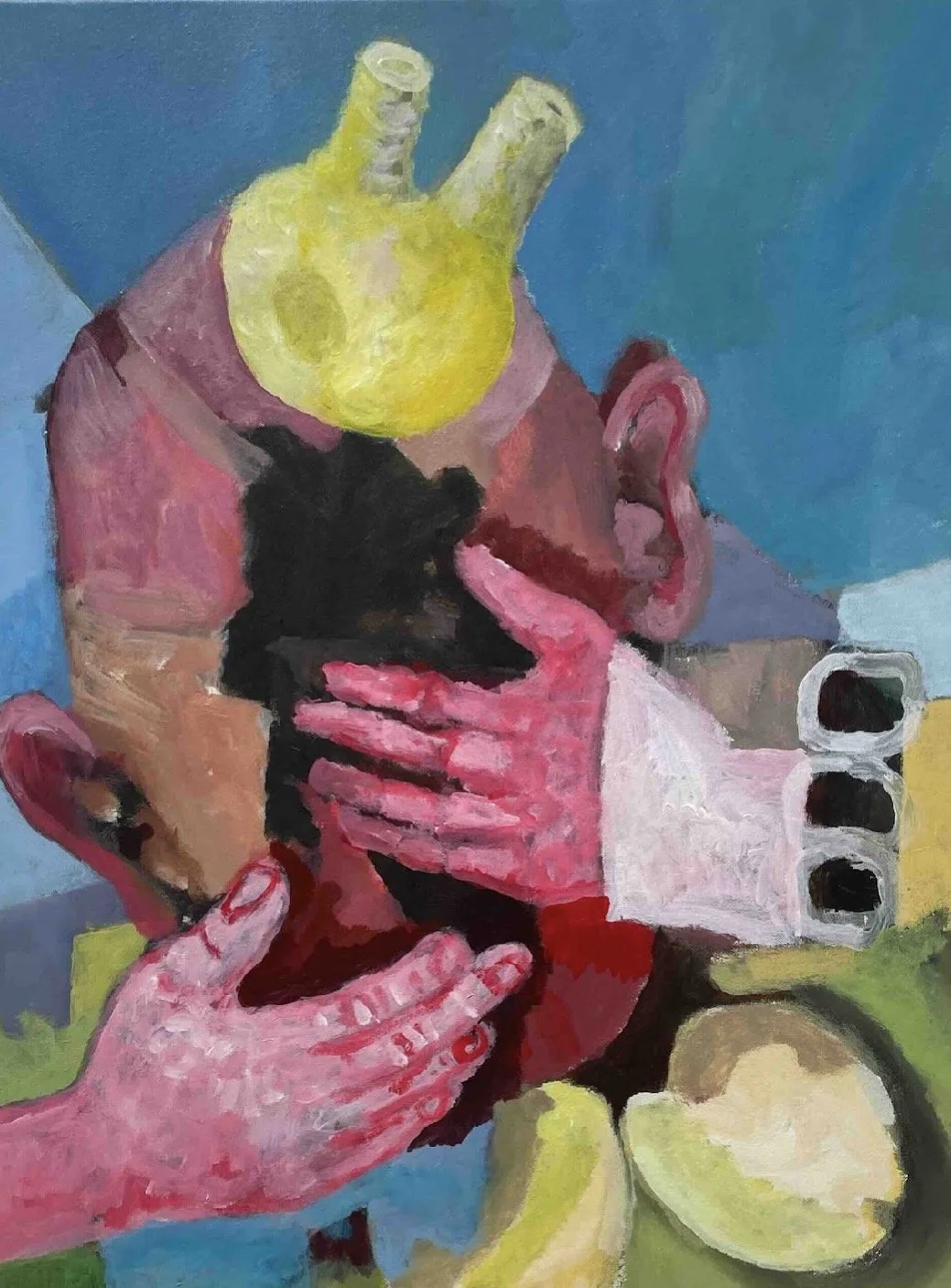  Head 5, 2026, acrylic on canvas, 51 x 40.5cm&nbsp; &nbsp;&nbsp;&nbsp;&nbsp;&nbsp;&nbsp;&nbsp;&nbsp;&nbsp;&nbsp;&nbsp;&nbsp;&nbsp;&nbsp;&nbsp;&nbsp;&nbsp;&nbsp;&nbsp;&nbsp;&nbsp;&nbsp;&nbsp;&nbsp;&nbsp;&nbsp;&nbsp;&nbsp;&nbsp;&nbsp;&nbsp;&nbsp;&nbsp;