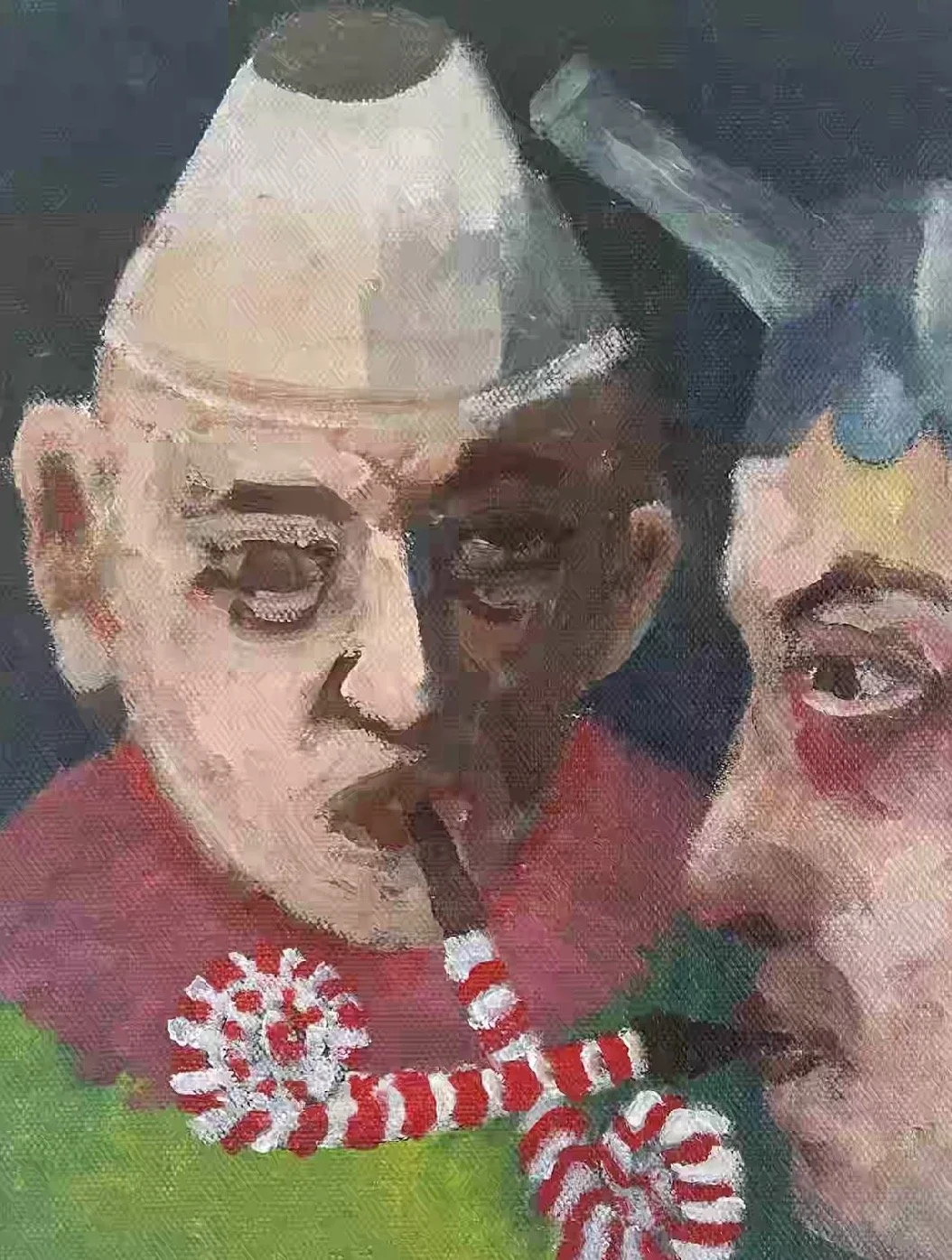  Receivers Deceivers 2, 2026, acrylic on canvas, 25.5 x 20cm&nbsp; &nbsp;  price:&nbsp; $475.00 