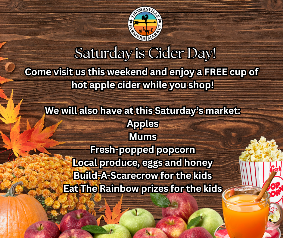 Last Market of the Season - It's Ciderday!