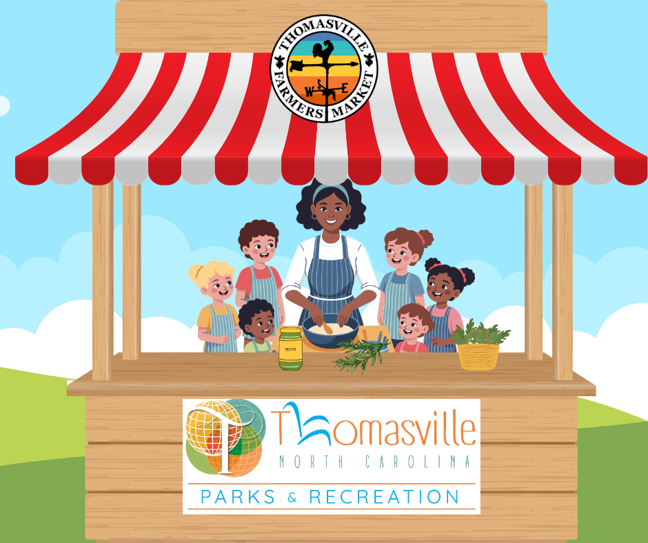 Saturday at the Market - Pesto Demo with Thomasville Parks &amp; Rec