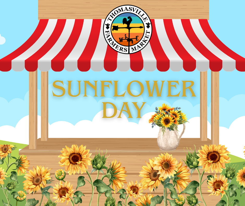 Sunflower Day at the Market! 
