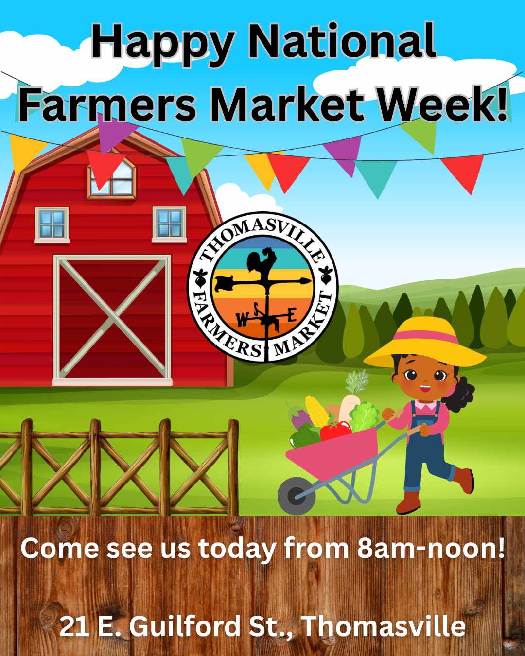 National Farmers Market Week Celebration at the Market! 