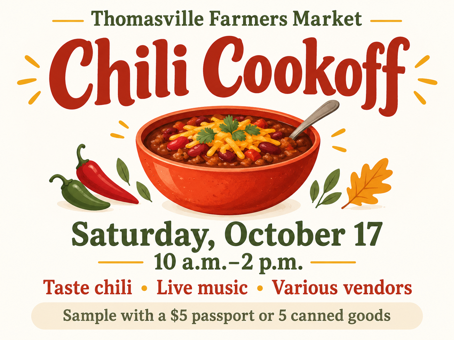 Chili Cookoff!