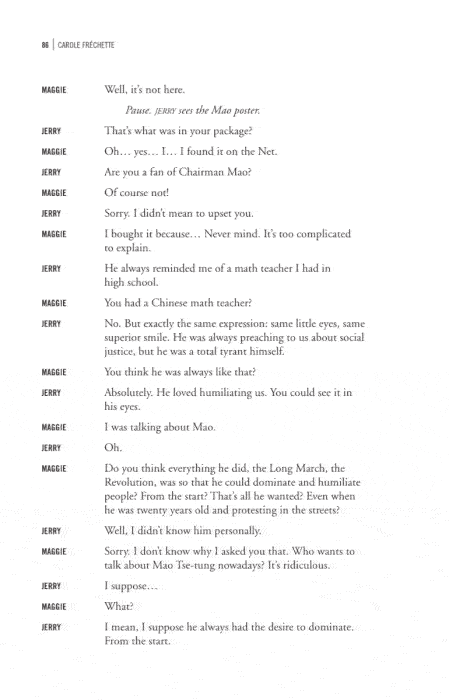 The play is only 60 pages long, and very condensed when done in a single stage.