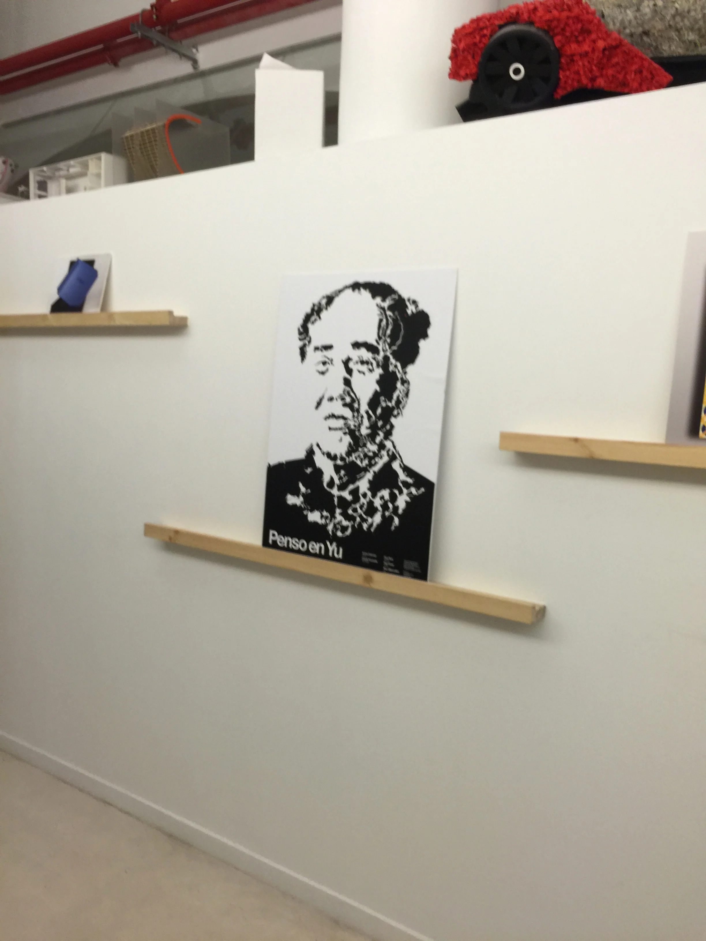 'Continental Mao' in the permanent exhibit of IED Barcelona.