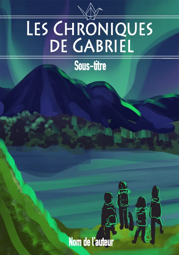 La compo est validée, mais les couleurs rappelaient trop un roman jeunesse et manquaient de réalisme.