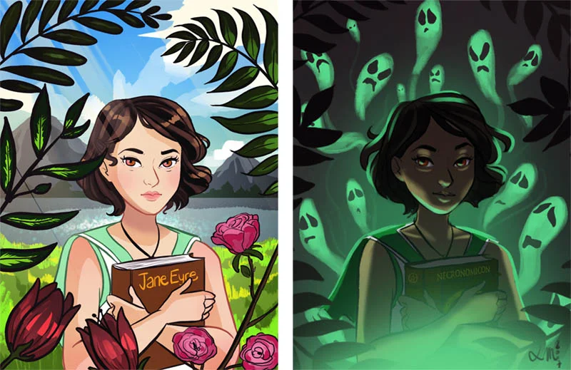 Rosalinde, day and night