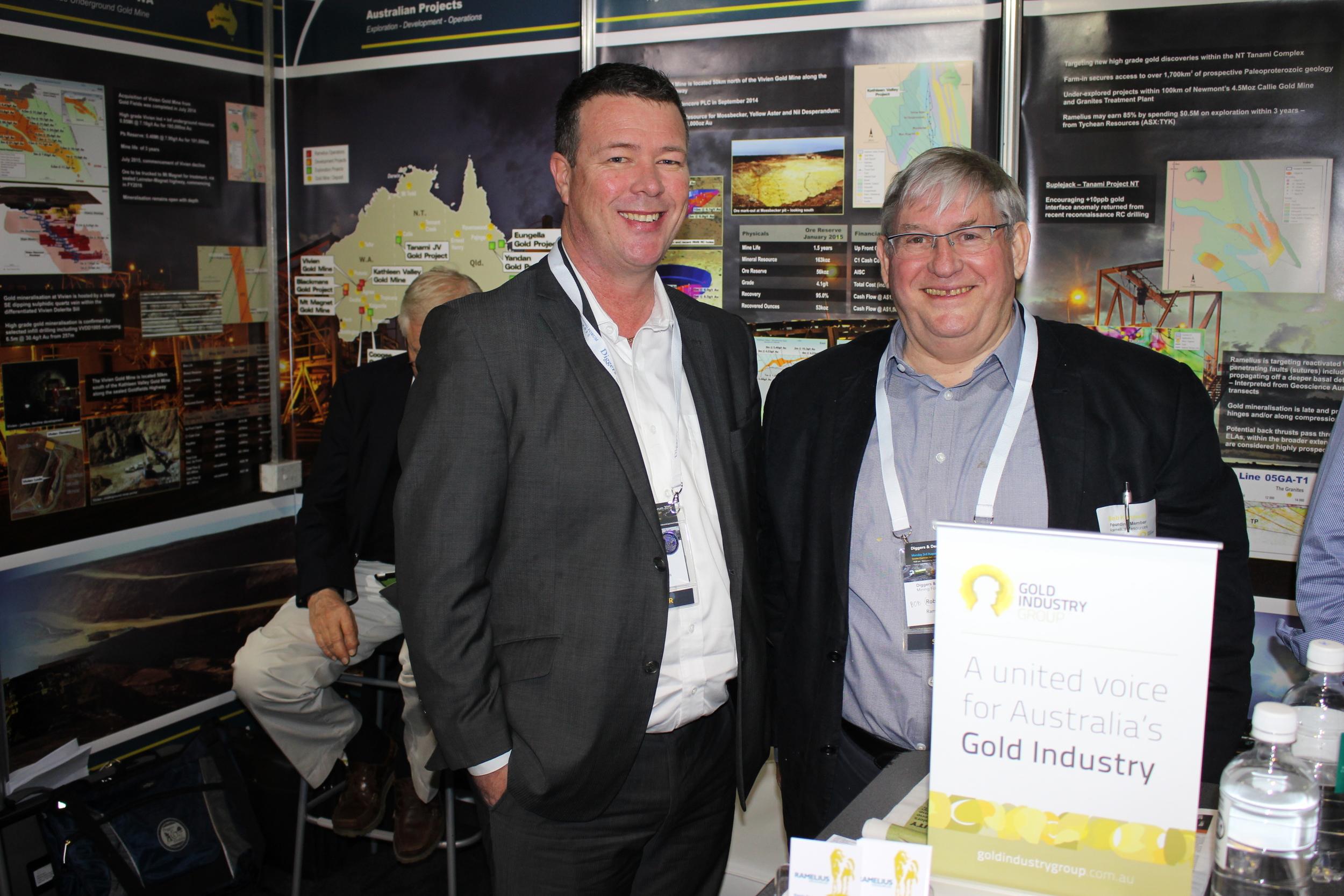 Founding Member Ramelius Resources at their Diggers & Dealers booth