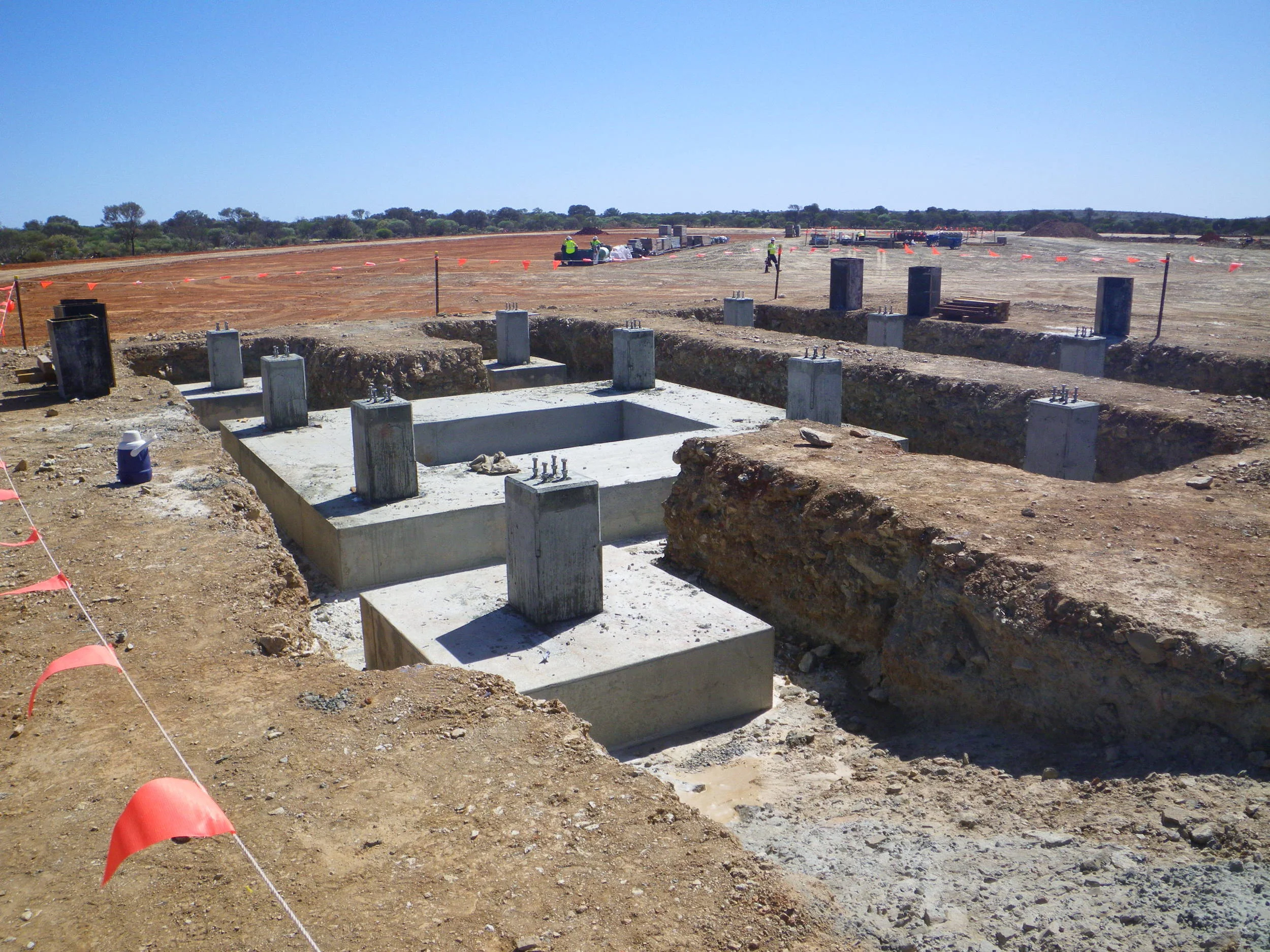 Construction underway at Doray's Deflector gold-copper project. 