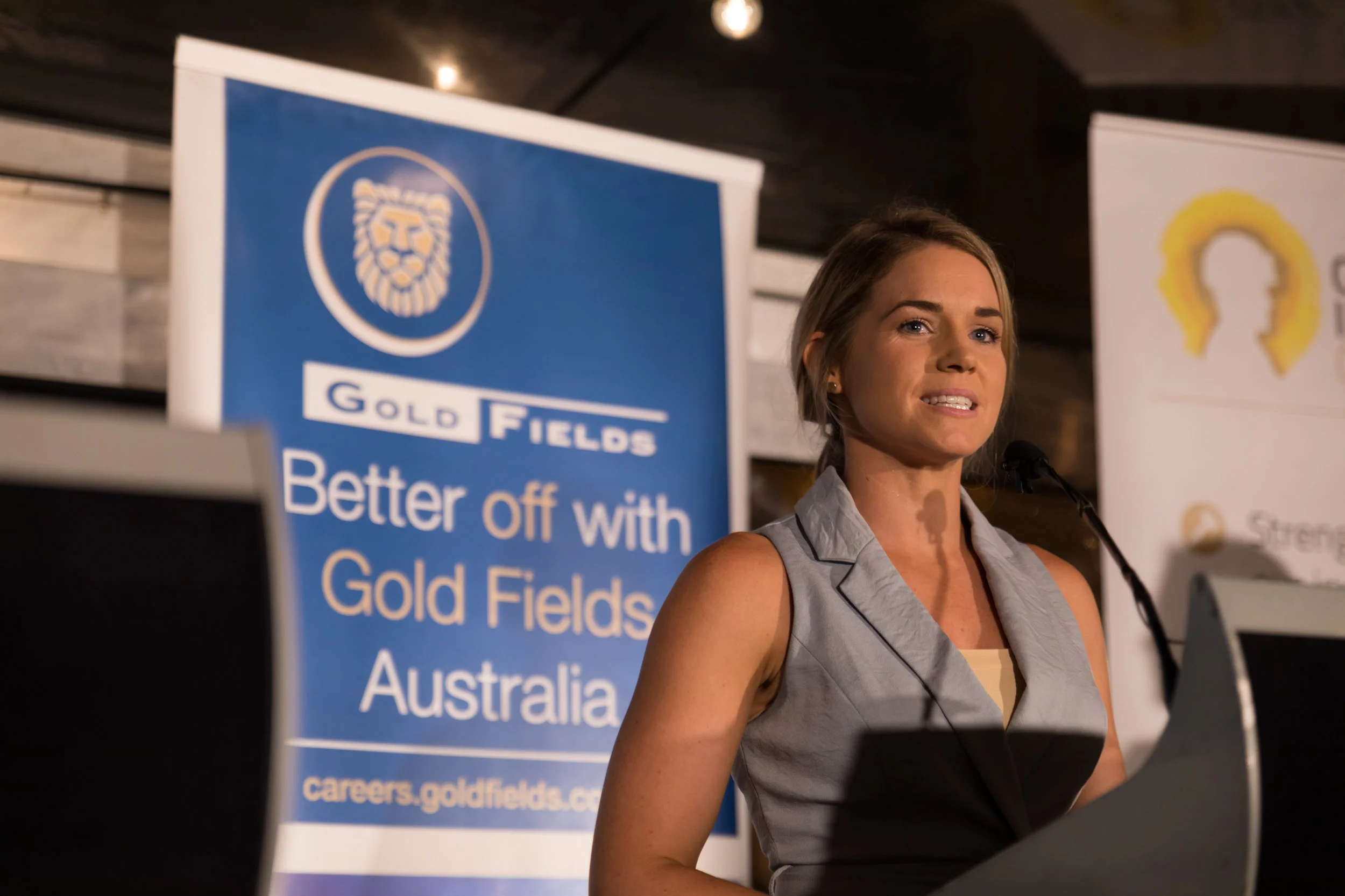 Edith Cowan University (BEng) Student and Production Mining Operative Breanna Cameron
