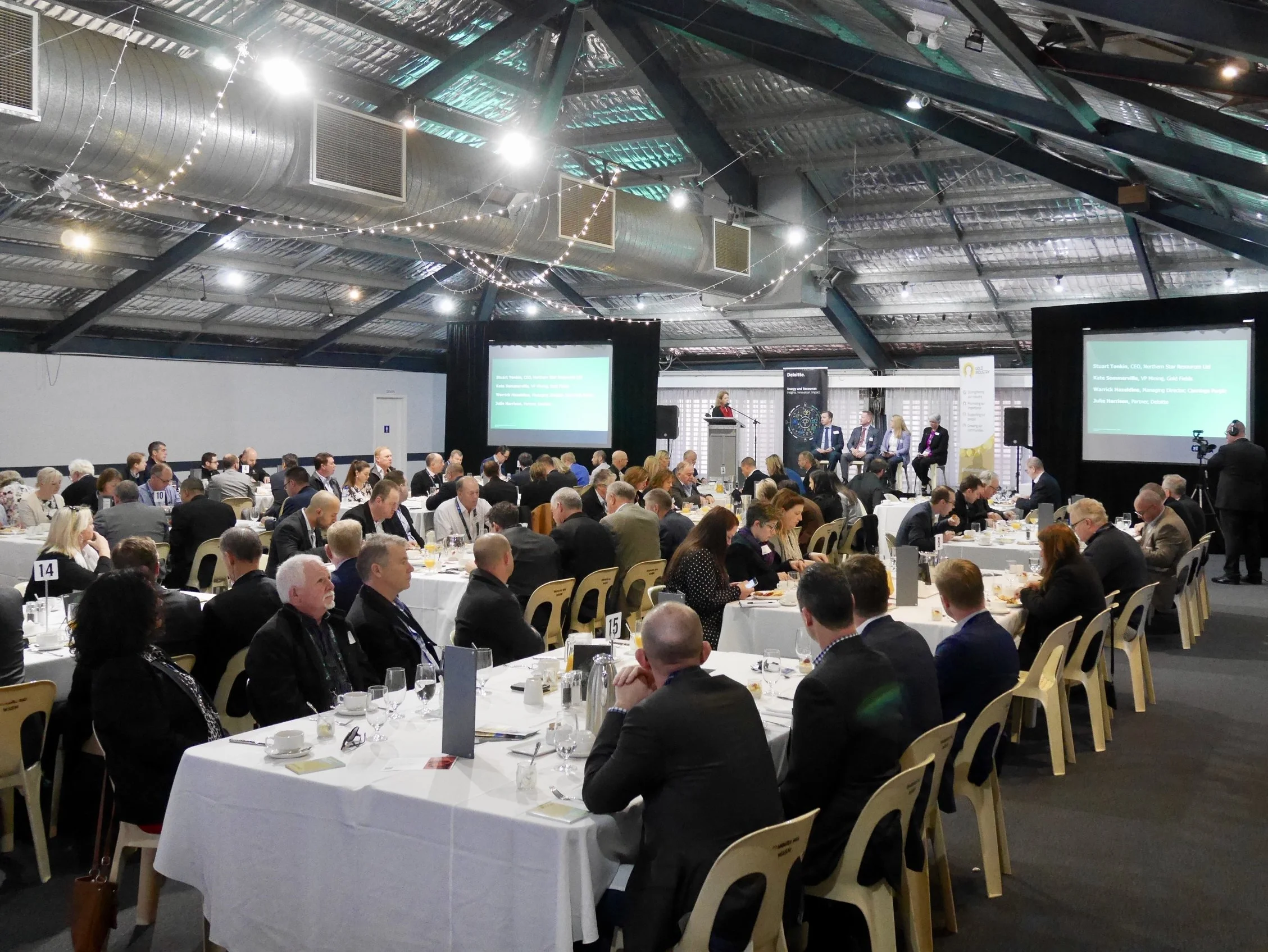 150 strong crowd at GIG & Deloitte's Mining Matrix breakfast
