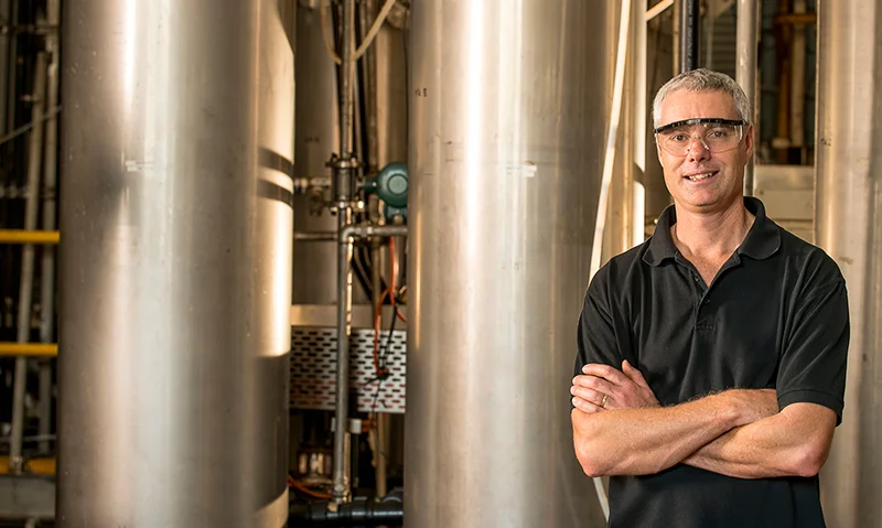 Paul Breur leads the CSIRO team developing Going for Gold. © CSIRO, Damien Smith
