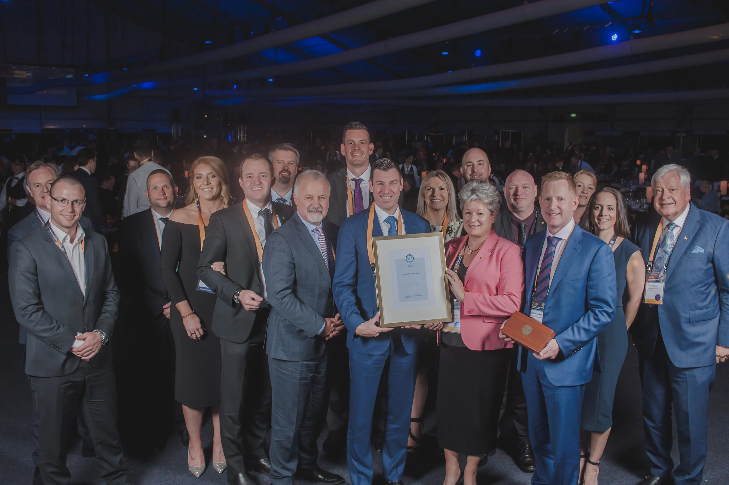 Northern Star Resources team accepting their 2019 Deal of the Year award.