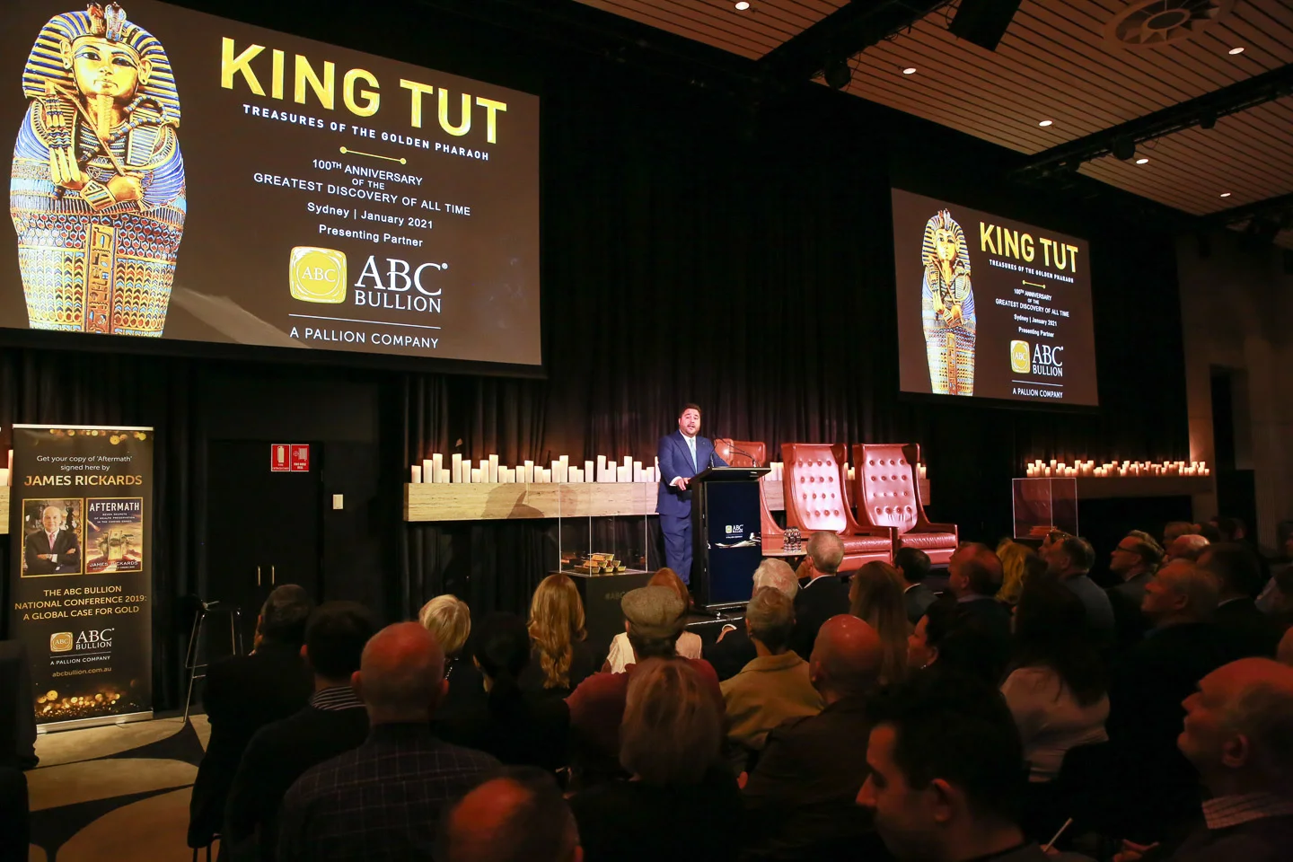 Pallion CEO Andrew Cochineas announces support to bring exhibition Tutankhamun: Treasures of the Golden Pharaoh to Australia