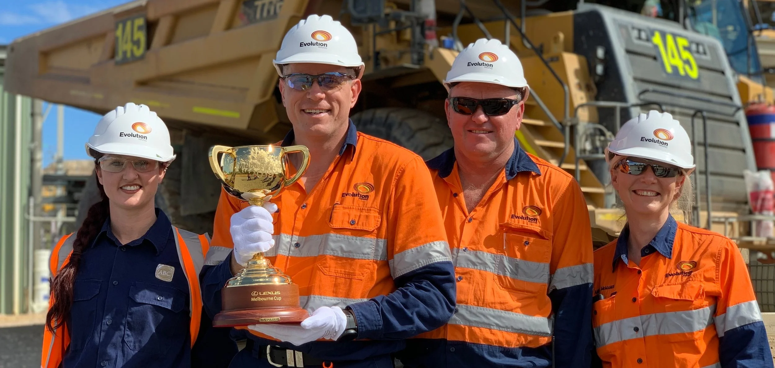 Aussie gold workers produce the People's Cup