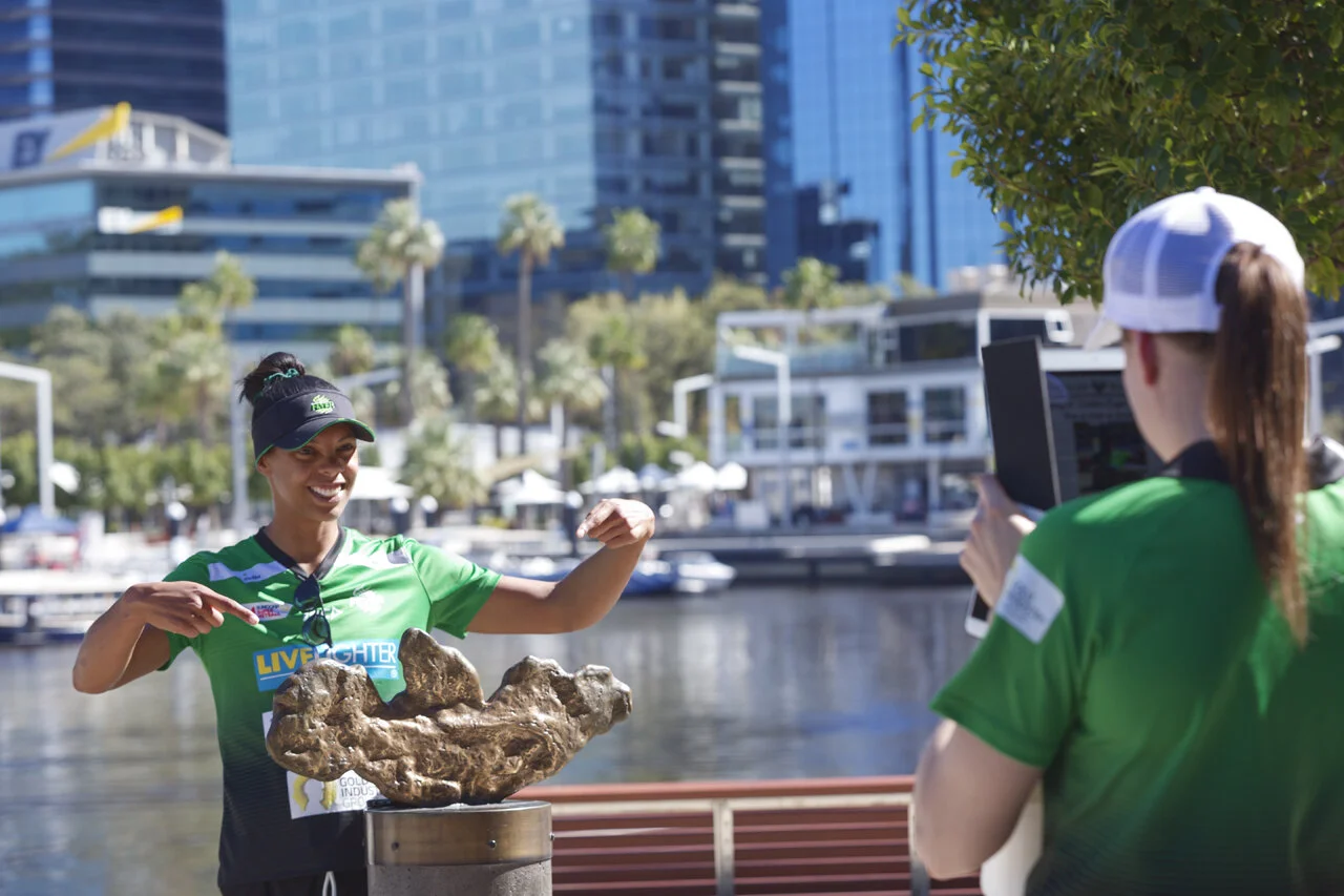Netball star Stacey Francis explores Perth's heart of gold