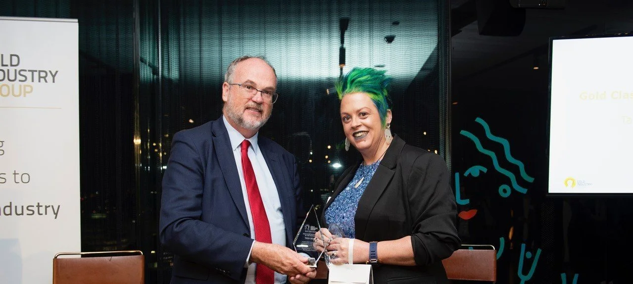 Gold class facilitators celebrated at awards