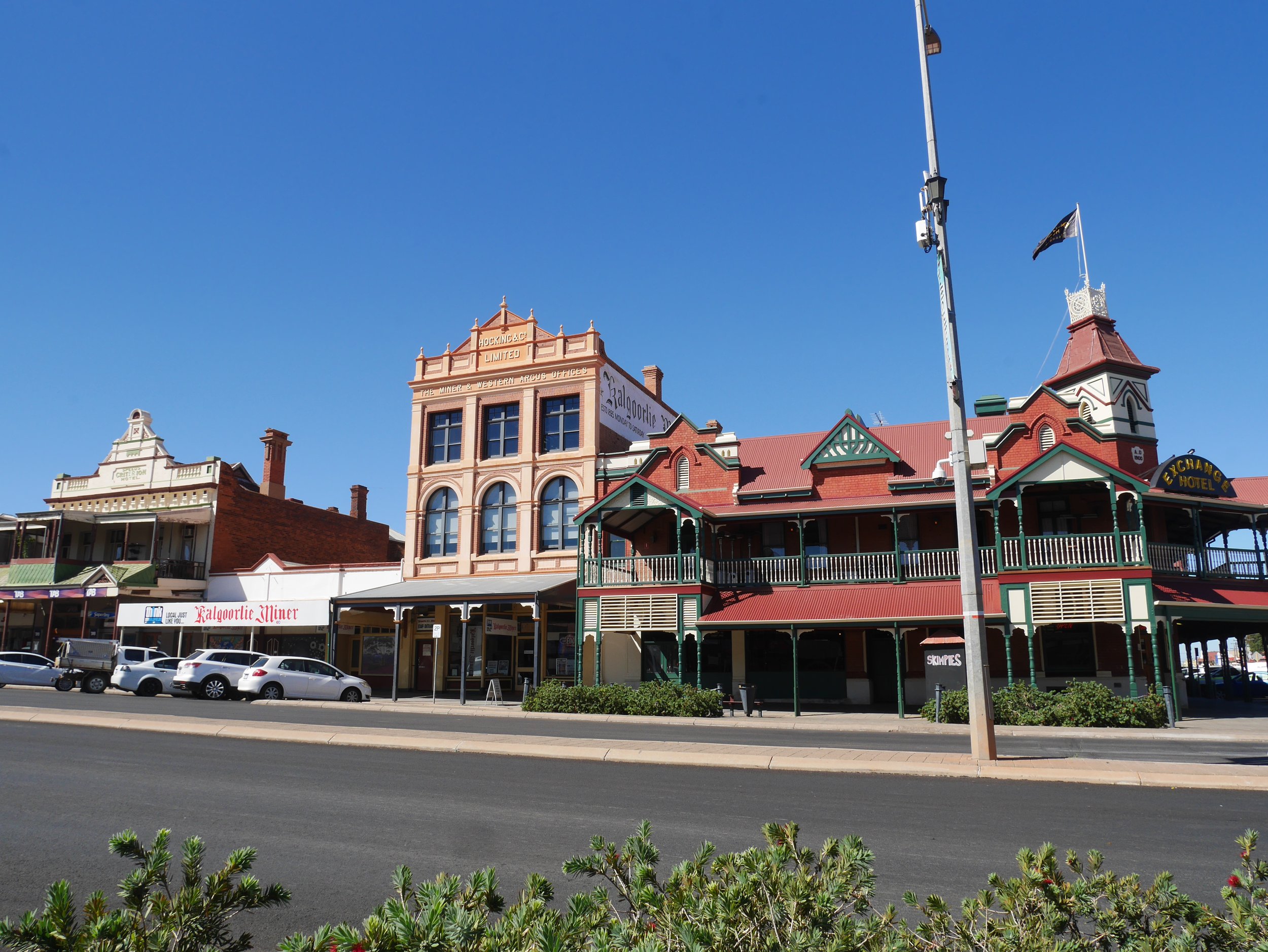 Kalgoorlie Boulder - where the streets actually were paved with gold