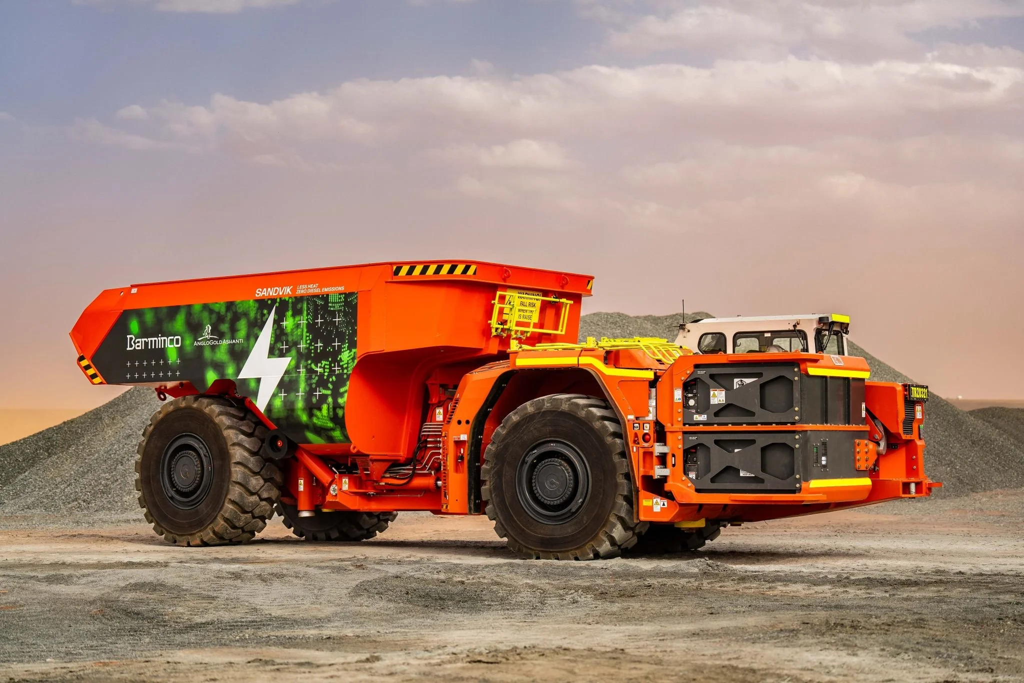 World's largest electric underground mining truck debuts at AngloGold Ashanti Australia