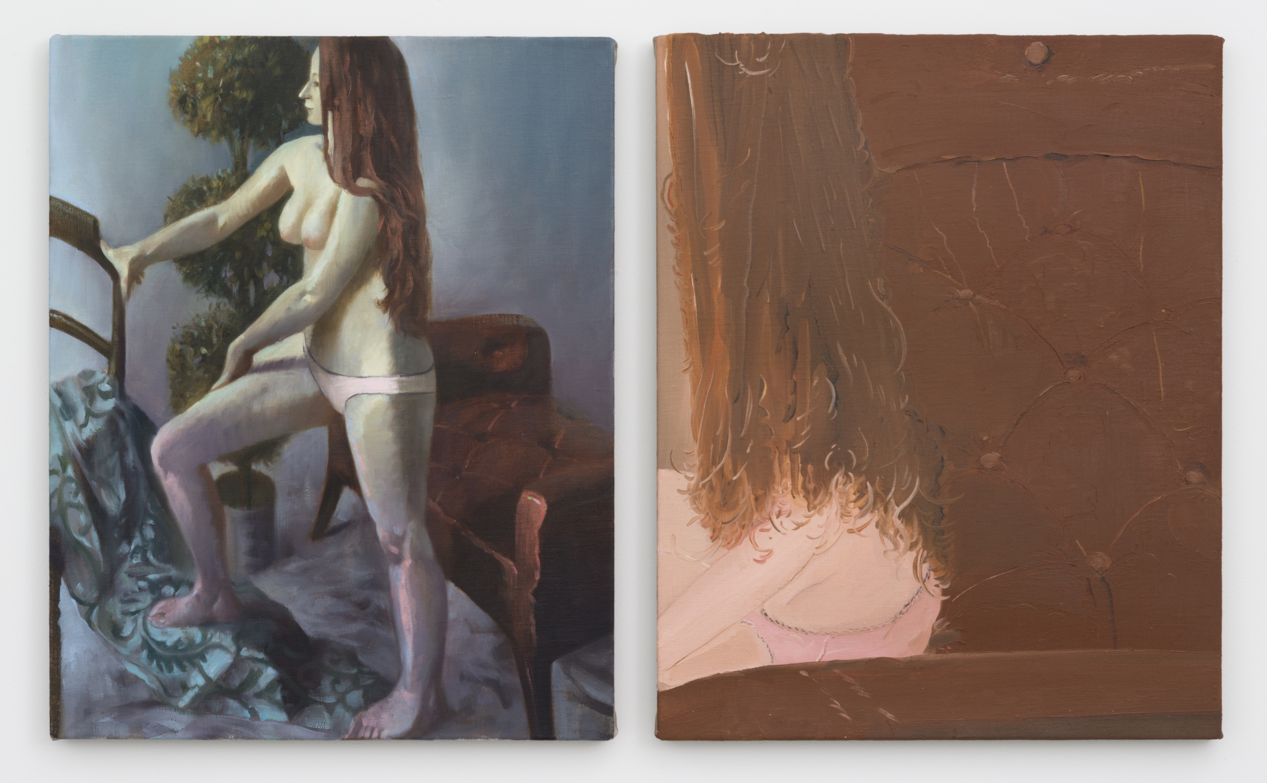 Left to right: Benjamin Senior, Michele Tocca, Painting Faith (collaborative piece)