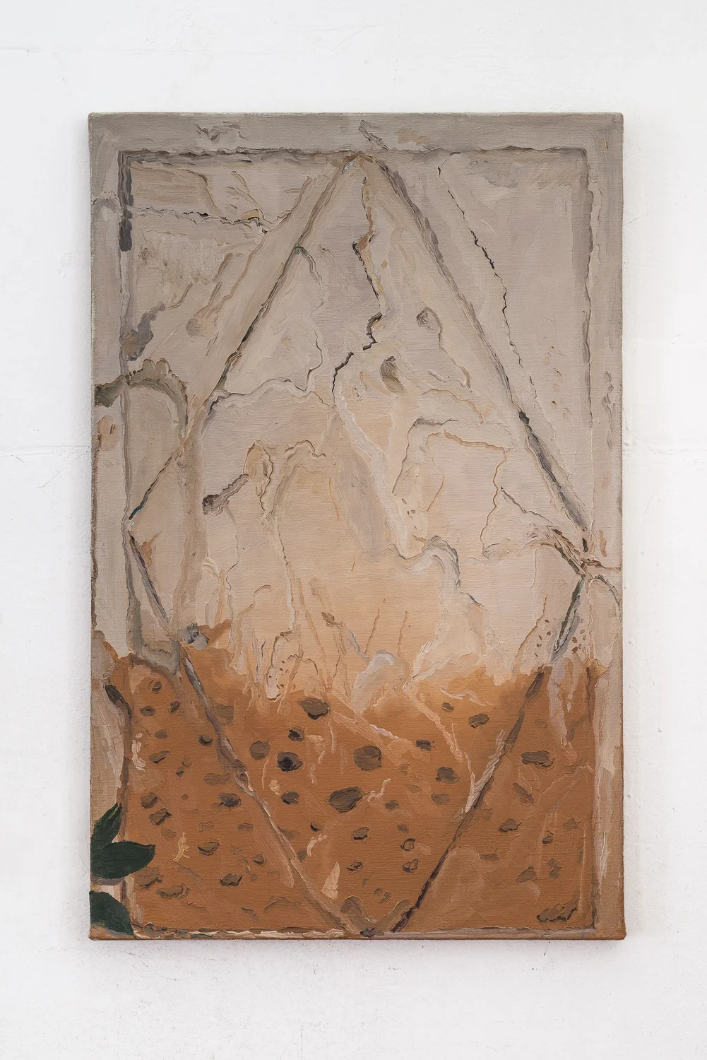 Belvedere #2, 2018, oil on canvas, 71x40 cm