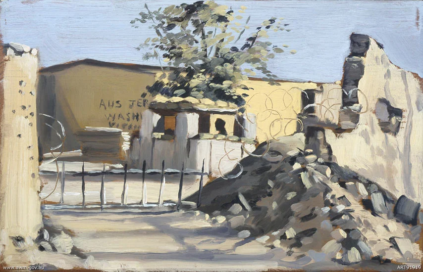 The Entrance to the Australian Compound, Bagram, Afghanistan