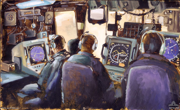 Operations room, HMAS Kanimbla