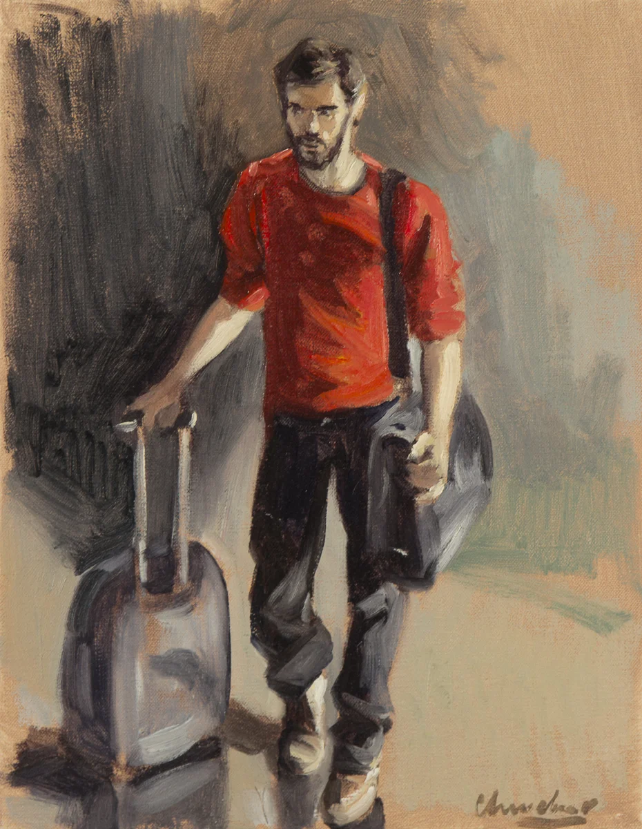 Study for Lone Traveller