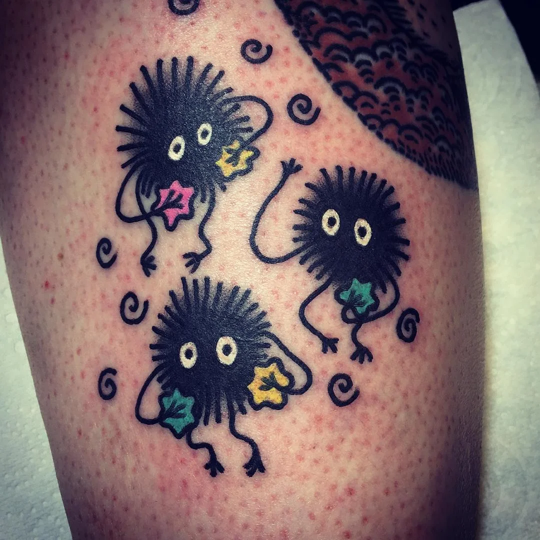 Soot spirits by Hannah