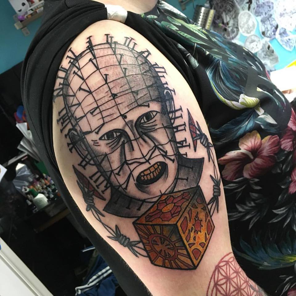 Tony embraced his inner hell raiser on this badass Pinhead