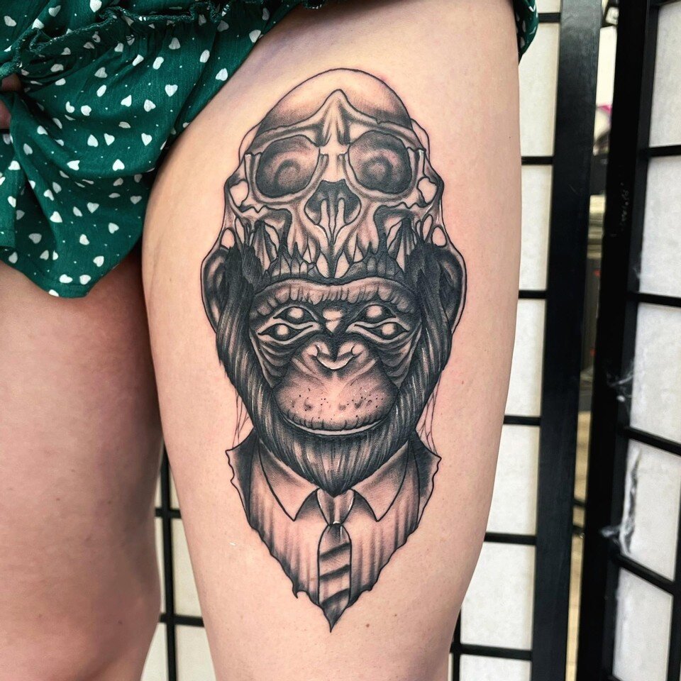 monkeys in Tattoos  Search in 13M Tattoos Now  Tattoodo