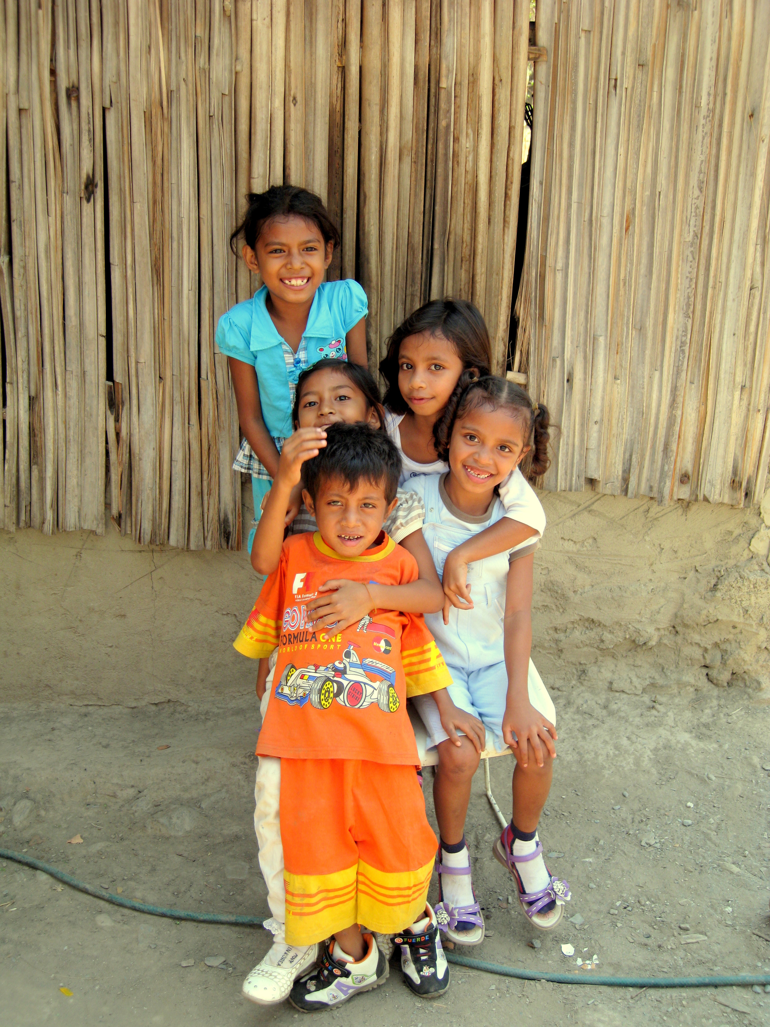 Kids in the Tais Market