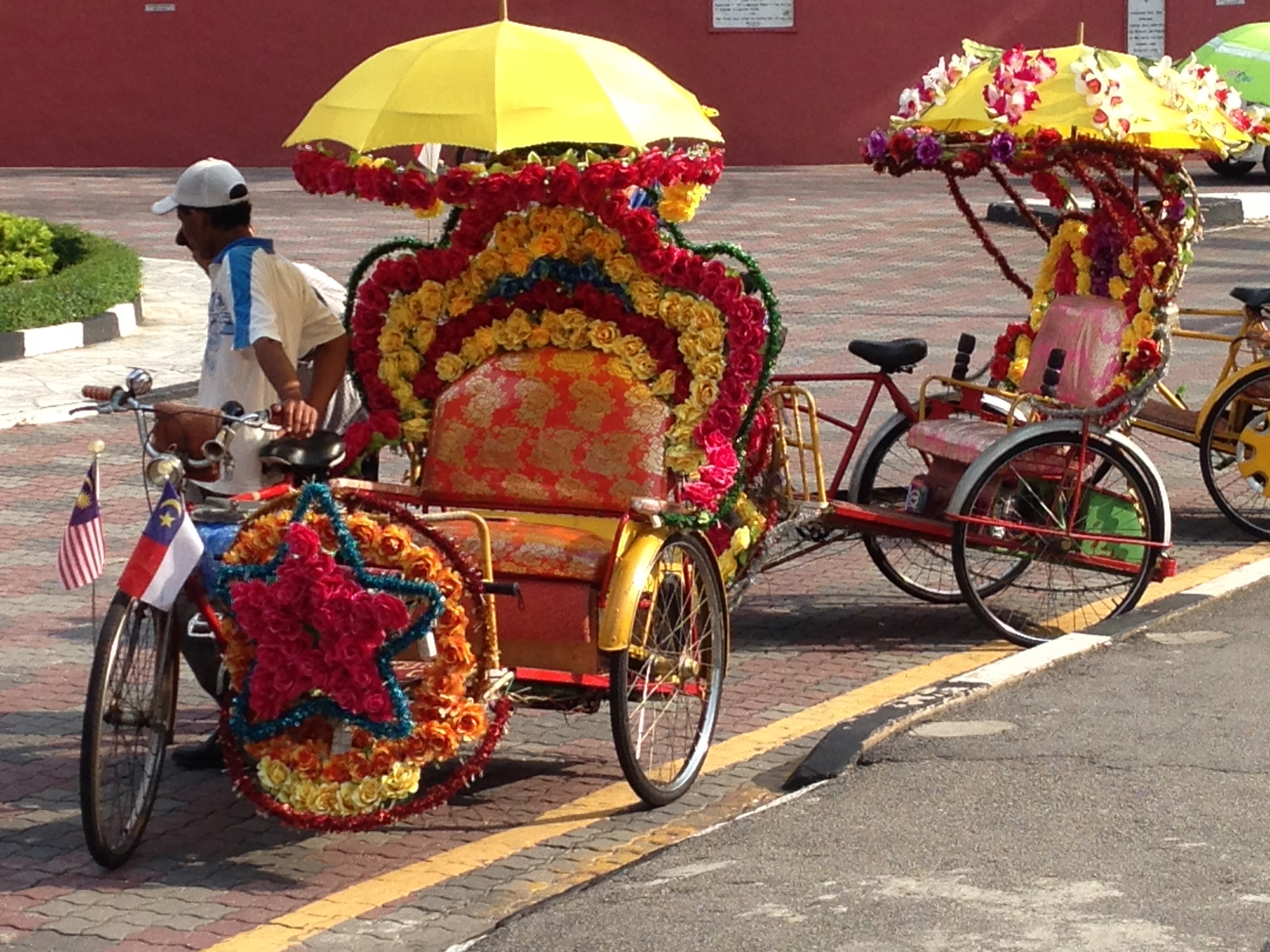 Decorated peddle powered transport