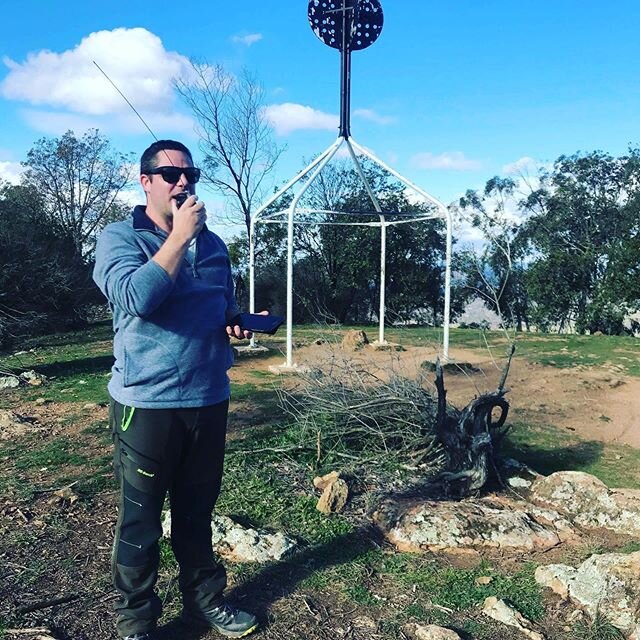 Nice to get out on the first day of winter and climb a summit. This time Mt Majura. Damn the calves and shins were burning.  #sota #radio #amateurradio