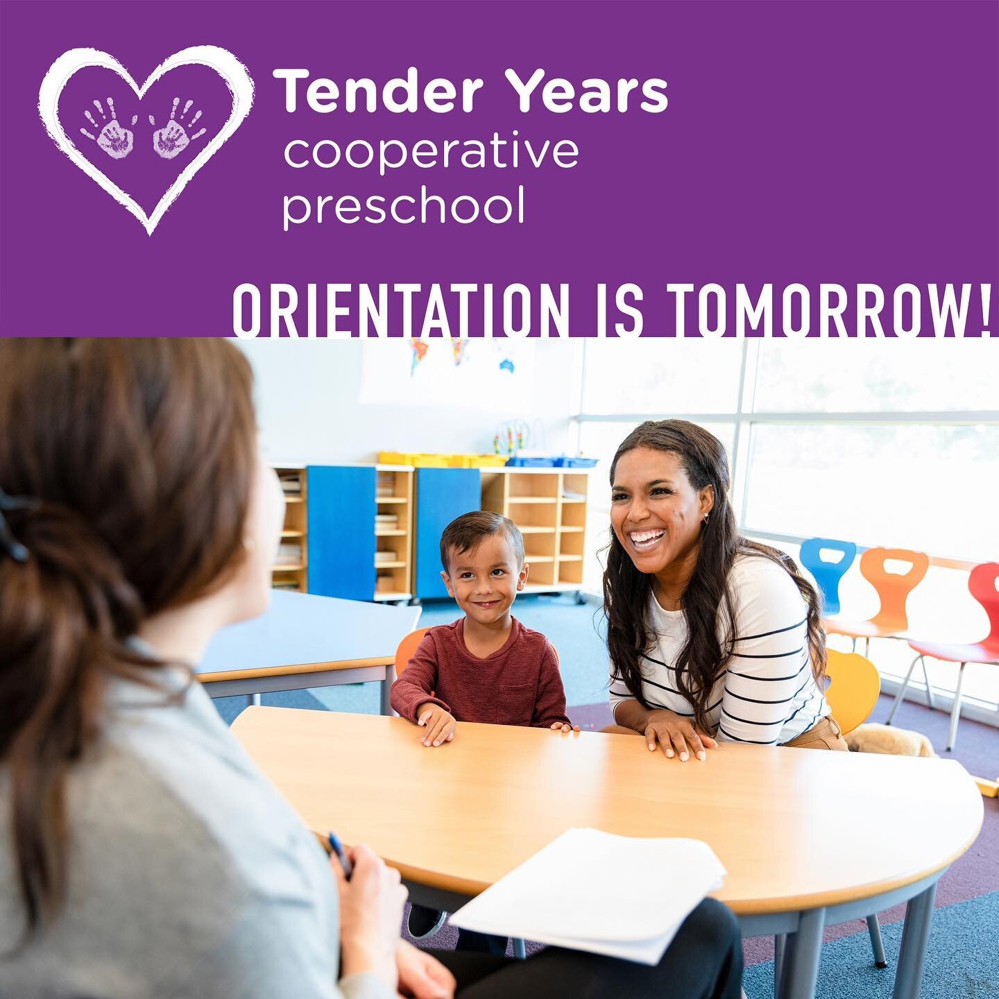 It&rsquo;s almost time for back to school! We&rsquo;ll see students&rsquo; families are orientation! Info on what to bring, and for those that want to enroll is available at lovelandtenderyears.com. See you soon!

#preschool #earlyeducation #cooppres