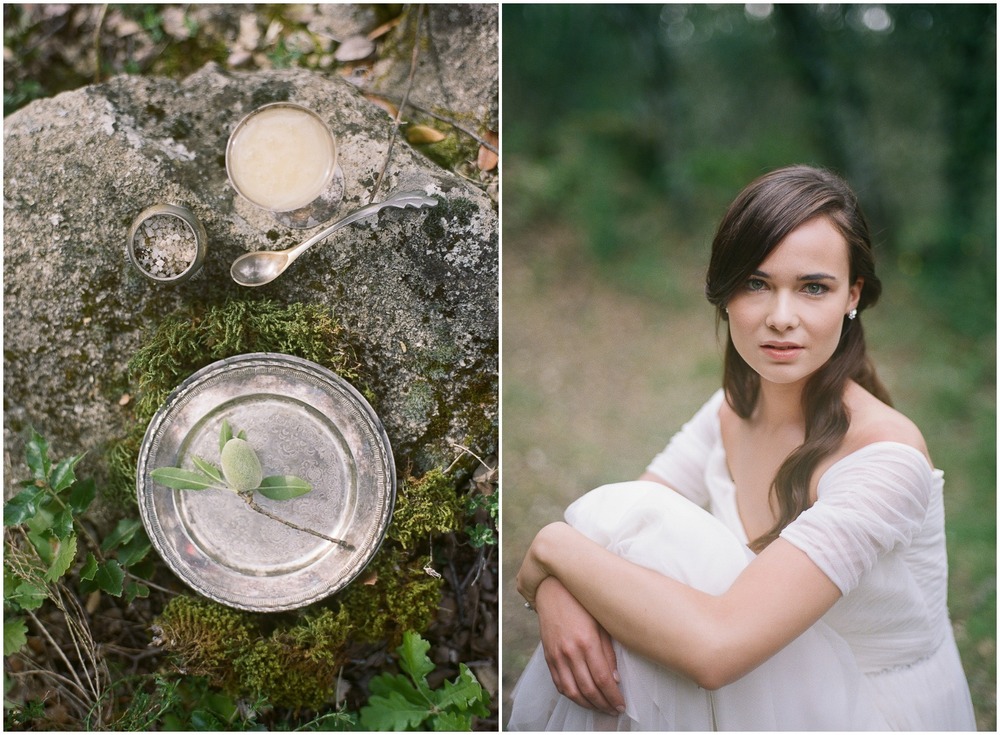 Green eye Bride in Provence ©Celine Chhuon