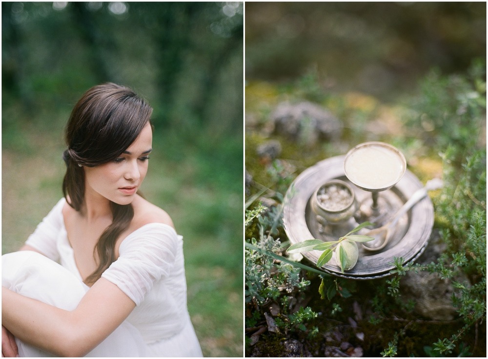 Beautiful details of wedding in Provence ©Celine Chhuon