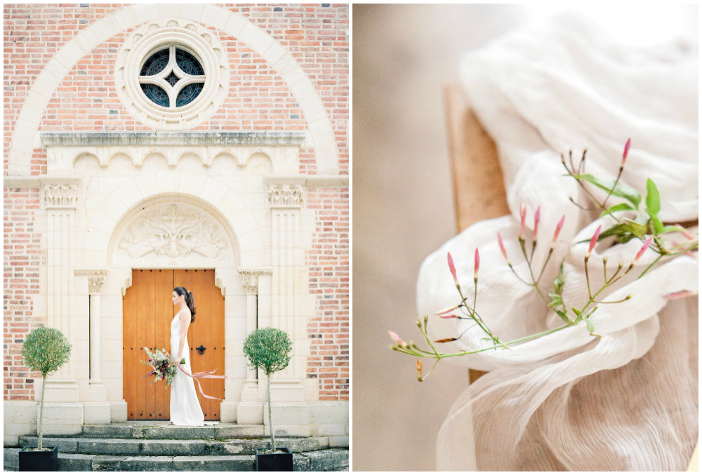 Wedding in French Chateau de Varennes in Burgundy