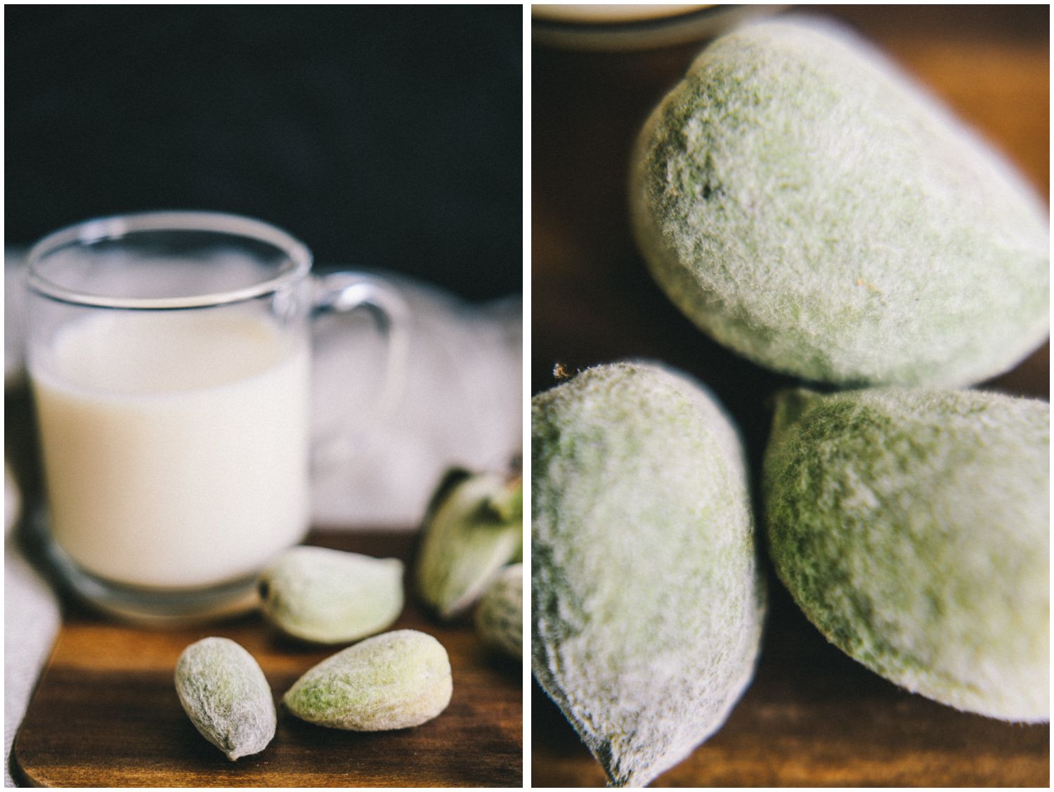 Recipe for homemade organic almond milk