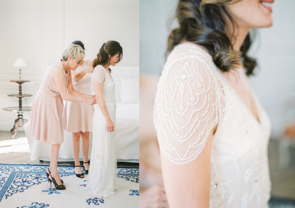 French Wedding at Chateau de Varennes by Celine Chhuon Photography
