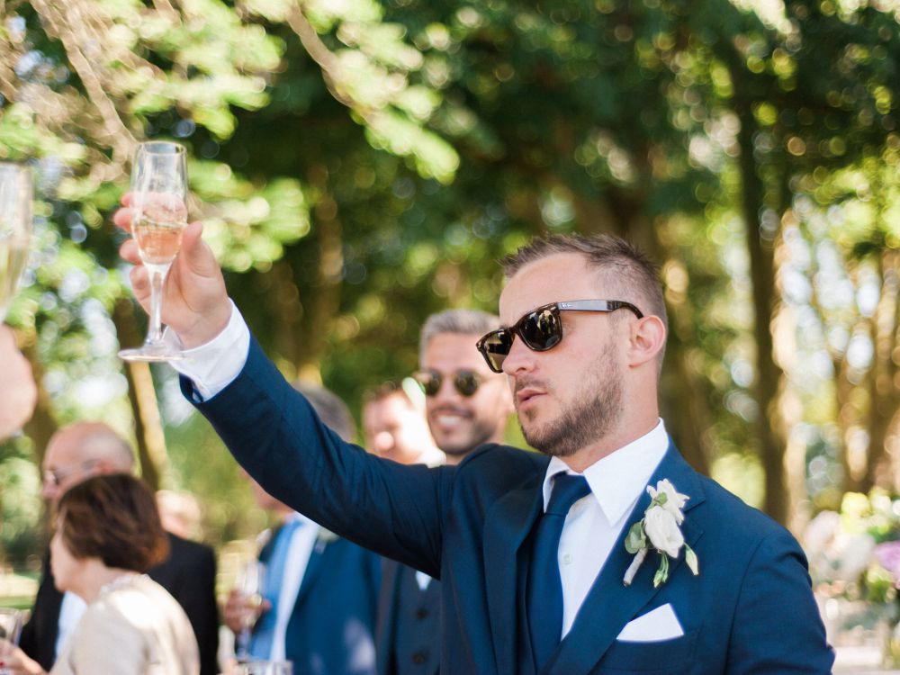 French Wedding at Chateau de Varennes by Celine Chhuon Photography