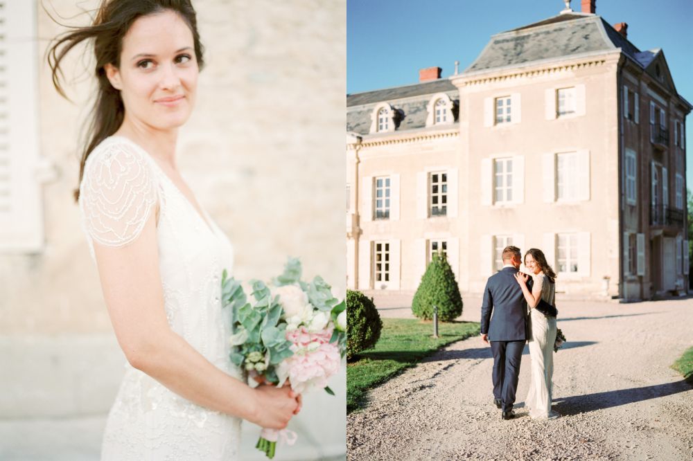 French Wedding at Chateau de Varennes by Celine Chhuon Photography