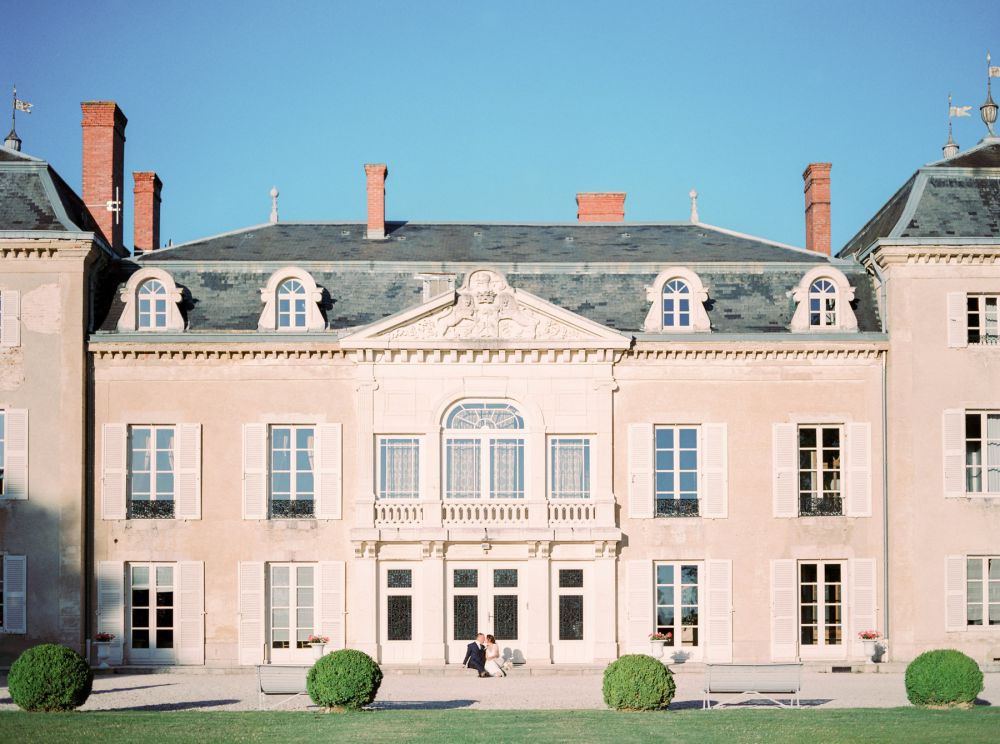 French Wedding at Chateau de Varennes by Celine Chhuon Photography