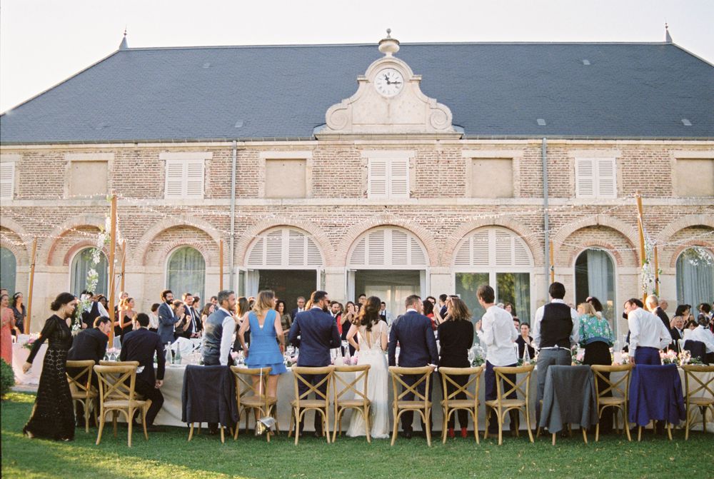French Wedding at Chateau de Varennes by Celine Chhuon Photography