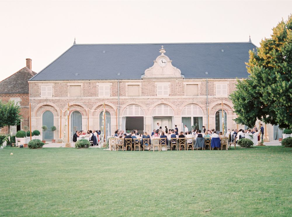 French Wedding at Chateau de Varennes by Celine Chhuon Photography