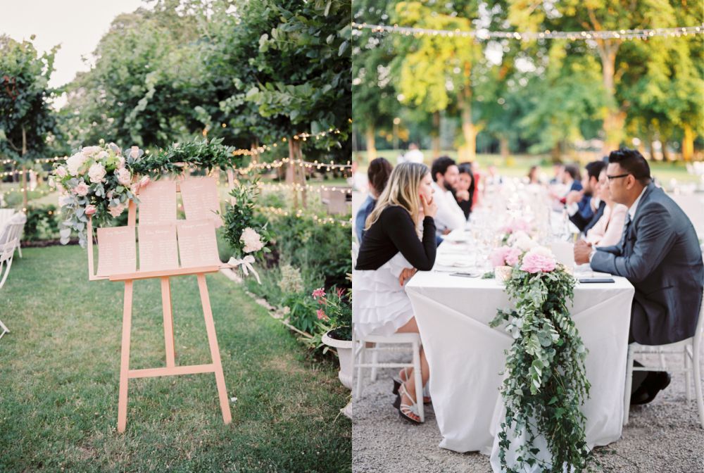 French Wedding at Chateau de Varennes by Celine Chhuon Photography