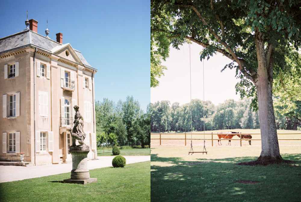 French Wedding at Chateau de Varennes by Celine Chhuon Photography