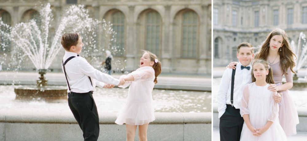 Family session in Paris